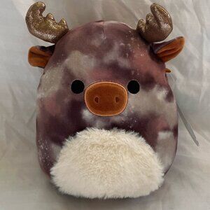 NWT Squishmallow Greggor the Moose w/ Golden Antlers